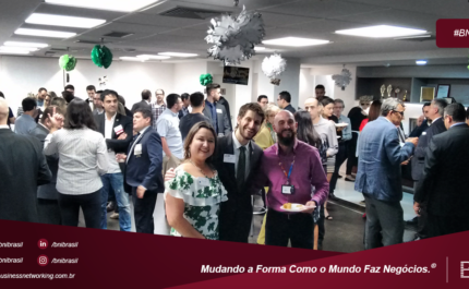 Clima de festa no primeiro evento Top Green BNI ABC