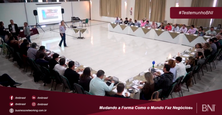 Testemunhos dos membros do Grupo BNI Innovation, São Carlos – SP