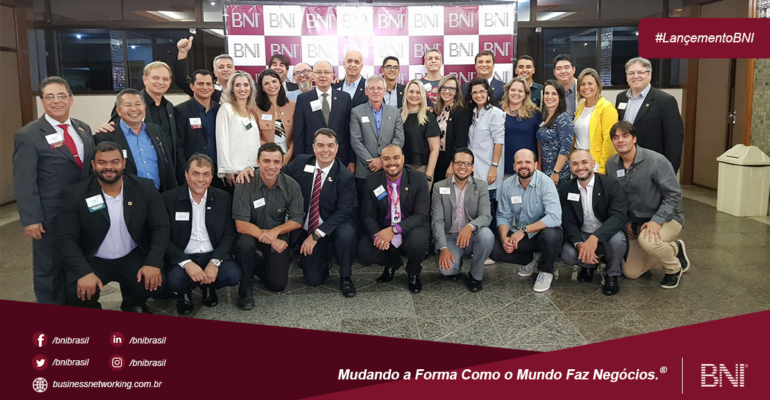 Lançamento do grupo BNI ES Money Kings, no Espírito Santo