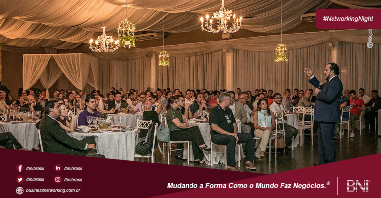 BNI Único, da Regional BNI Nordeste Paulista, realiza o Networking Night 2018