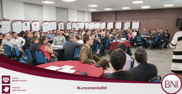 Lançamento do BNI BH Positivo, em Belo Horizonte