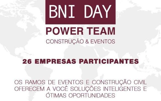 BNI Innovation em parceria com o Shopping Iguatemi São Carlos promove o “BNI DAY – Power Team Construção & Eventos”