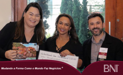 BNI Prisma arrecada R$ 2.511 reais para projeto social em Mogi das Cruzes – SP