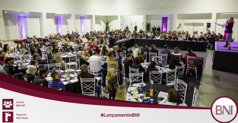 Lançamento do BNI VIP em São Paulo