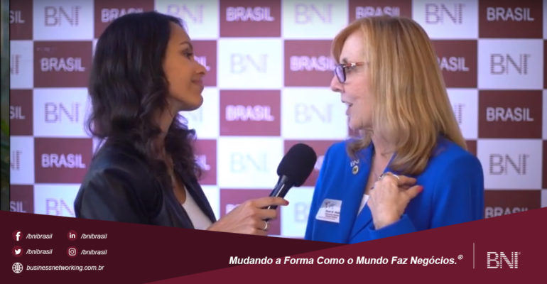 Entrevista com Hazel Walker | V Conferência Nacional BNI Brasil 2018