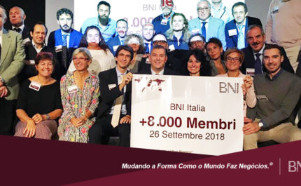 BNI Itália ultrapassa os 8 mil membros!