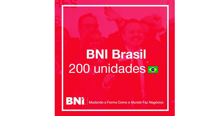 BNI Brasil completa 200 unidades em Dezembro de 2020