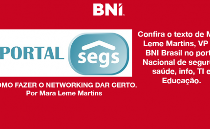 Mara Leme Martins, VP do BNI Brasil no Portal Nacional de Seguros.